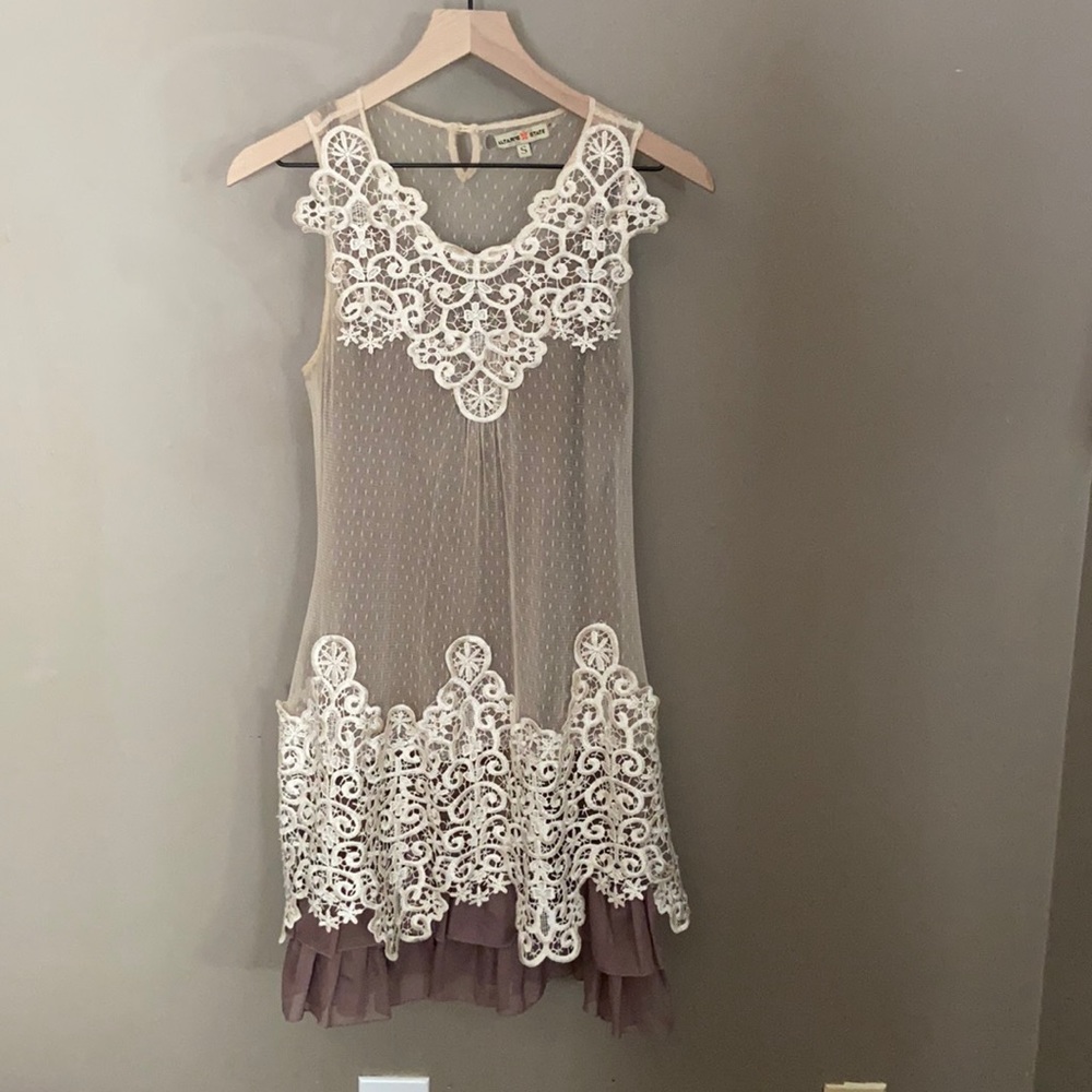 ALTAR’D STATE lace with dress layering piece